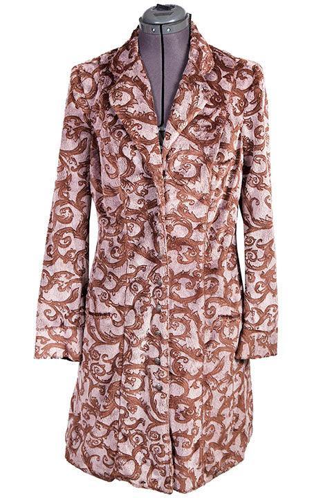 Scully BROWN JACQUARD JACKET - Scully Leather