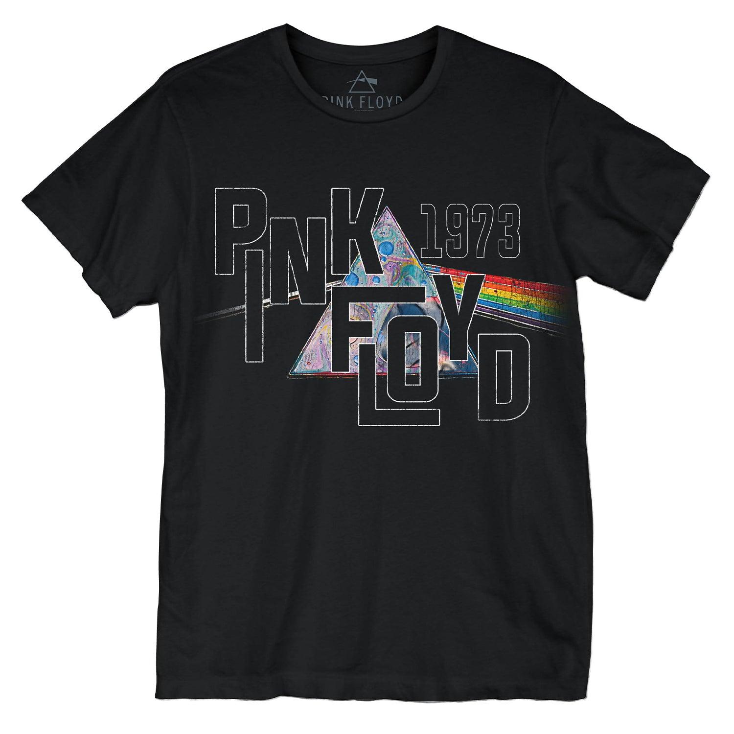 Pink Floyd 1973 Prism Liquid Men's T-Shirt - Flyclothing LLC