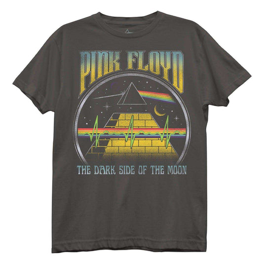 Pink Floyd Pyramid Dark Side Juniors Heavy Metal Boyfriend Tee - Pink Floyd - Flyclothing LLC