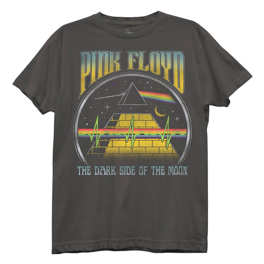 Pink Floyd Pyramid Dark Side Juniors Heavy Metal Boyfriend Tee - Flyclothing LLC