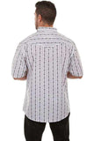 Scully WHITE S.S. SKULL STRIPE - Scully Leather - Flyclothing LLC
