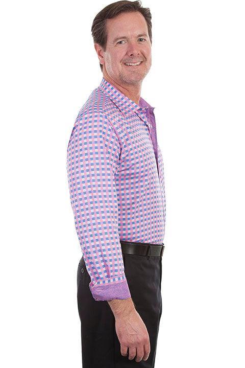 Scully RAZZ TOP SHELF "CHECK" SHIRT - Scully Leather - Flyclothing LLC