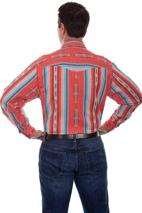 Scully CORAL SOUTHWEST SIGNATURE SHIRT - Scully Leather - Flyclothing LLC