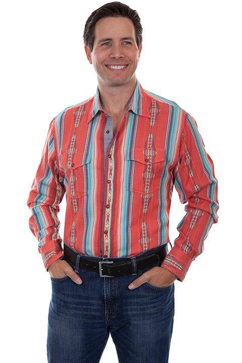 Scully CORAL SOUTHWEST SIGNATURE SHIRT - Flyclothing LLC