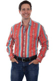 Scully CORAL SOUTHWEST SIGNATURE SHIRT - Scully Leather