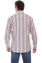 Scully RED WHITE & BLUE SIGNATURE ELECTION SHIRT - Scully Leather - Flyclothing LLC