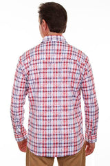 Scully RED SIGNATURE SOFT PLAID L/S SHIRT - Flyclothing LLC