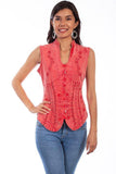 Scully BRICK SLEEVELESS BLOUSE PERUVIAN COTTON - Scully Leather