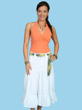 Scully WHITE BELT LOOP SKIRT - Scully Leather - Flyclothing LLC