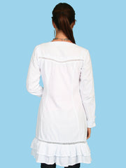 Scully WHITE BUTTON FRONT L/S JACKET - Flyclothing LLC