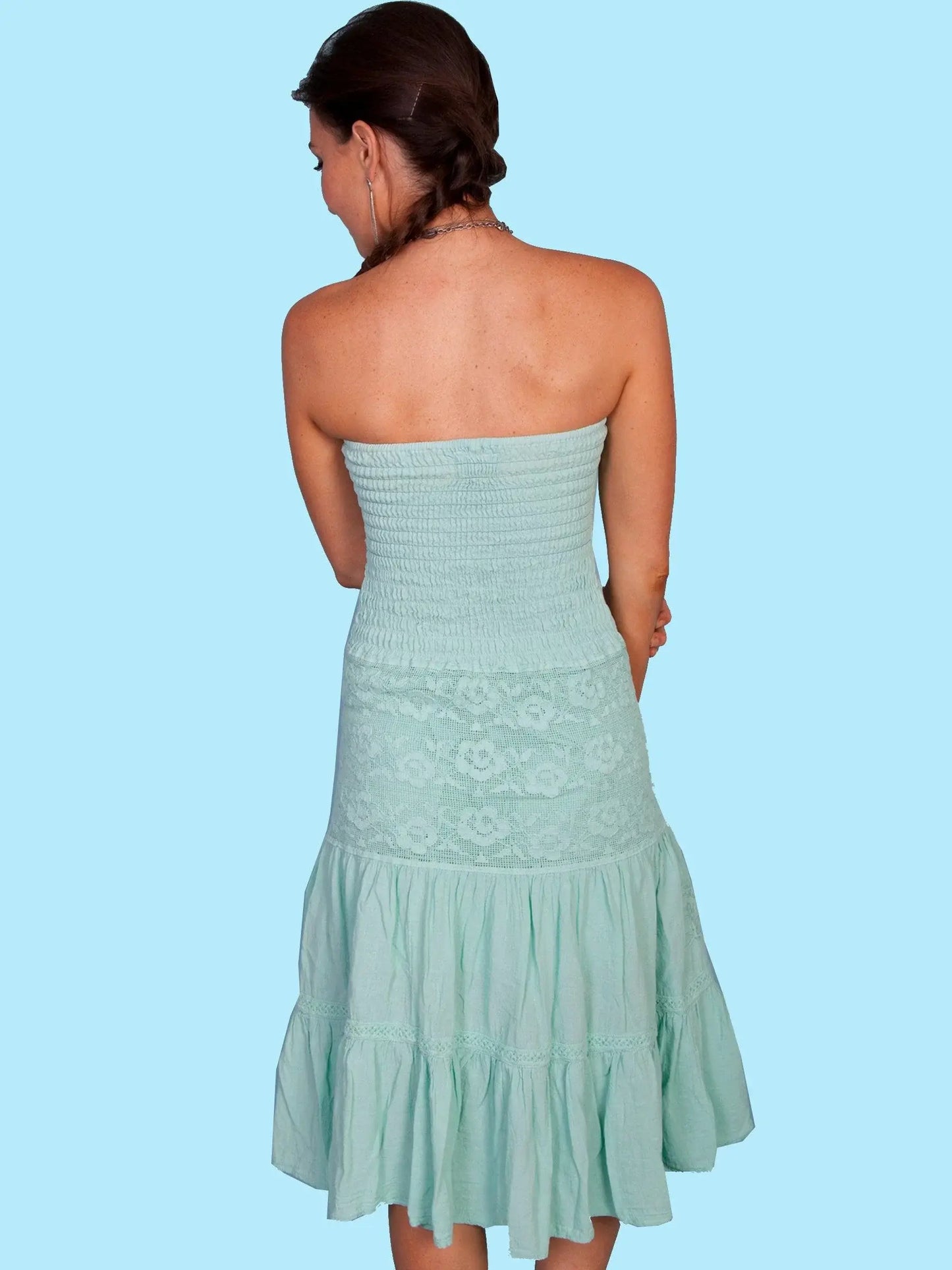 Scully MINT TUBE TOP DRESS - Scully Leather - Flyclothing LLC