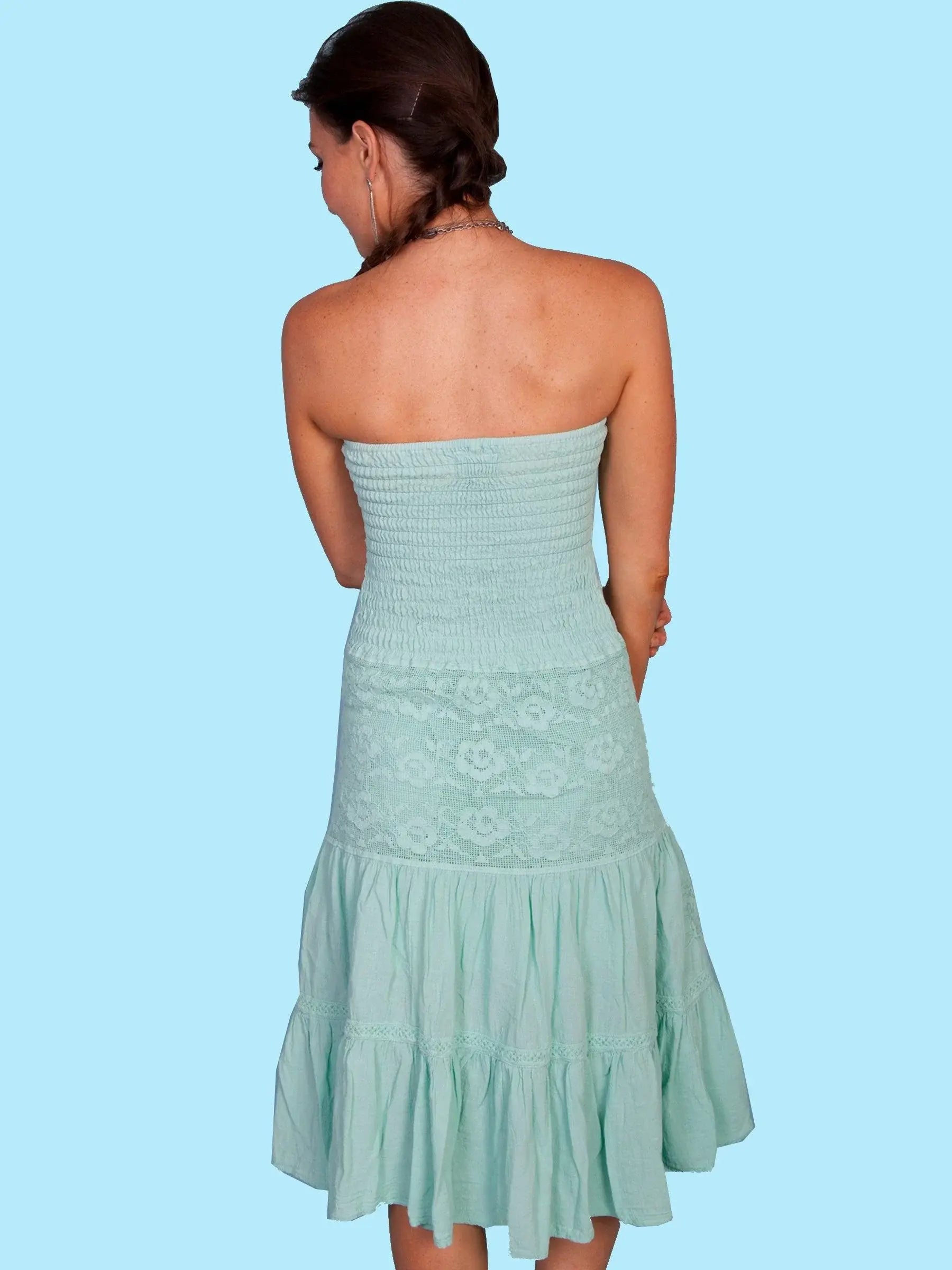 Scully MINT TUBE TOP DRESS - Scully Leather - Flyclothing LLC