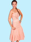 Scully PEACH TUBE TOP DRESS - Scully Leather