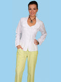 Scully LIME CAPRI PANT W/DRAWSTRING - Scully Leather