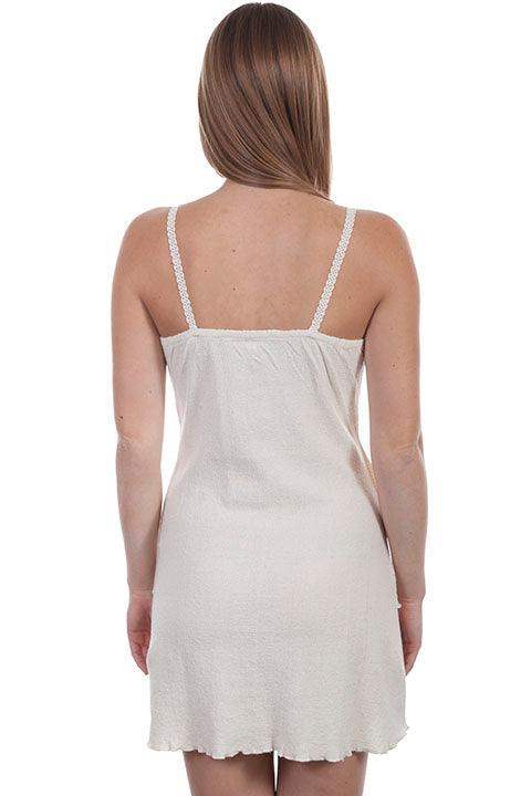 Scully NATURAL LAYERED COTTON DRESS KEYHOLE FRONT - Scully Leather - Flyclothing LLC