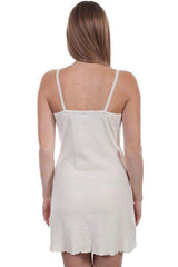 Scully NATURAL LAYERED COTTON DRESS KEYHOLE FRONT - Scully Leather - Flyclothing LLC