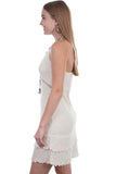 Scully NATURAL TIE BACK SHORT COTTON DRESS - Scully Leather