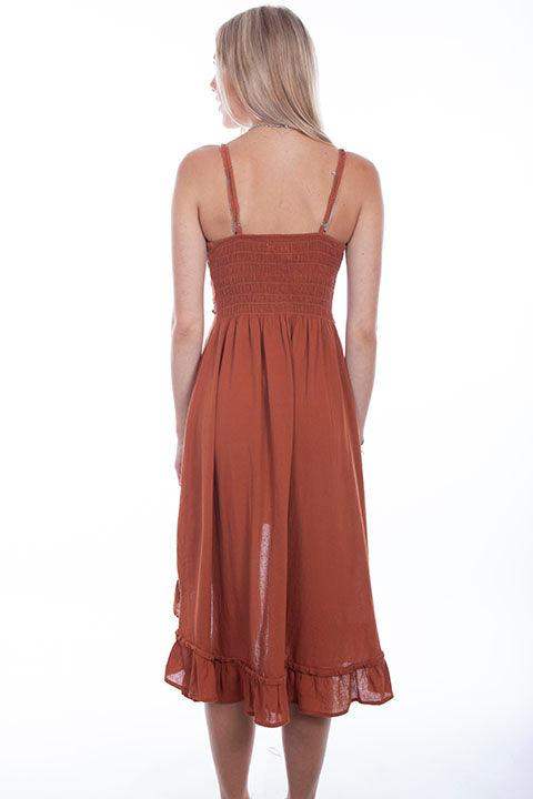 Scully Leather Ginger Spaghetti Strap Dress - Scully Leather - Flyclothing LLC