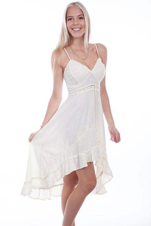 Scully Leather Vanilla Spaghetti Strap Dress - Scully Leather - Flyclothing LLC