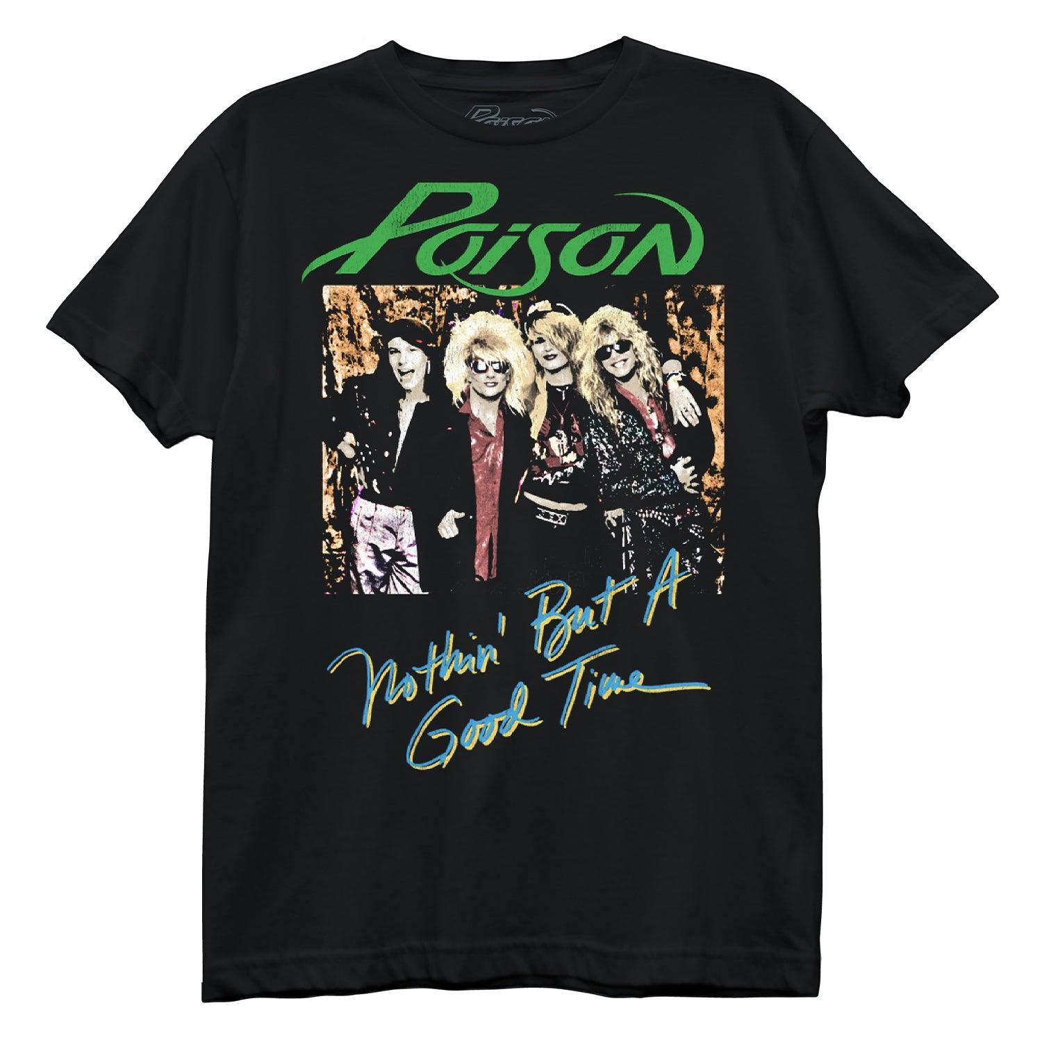 Poison Nuthin But A Good Time Boyfriend Tee - Poison