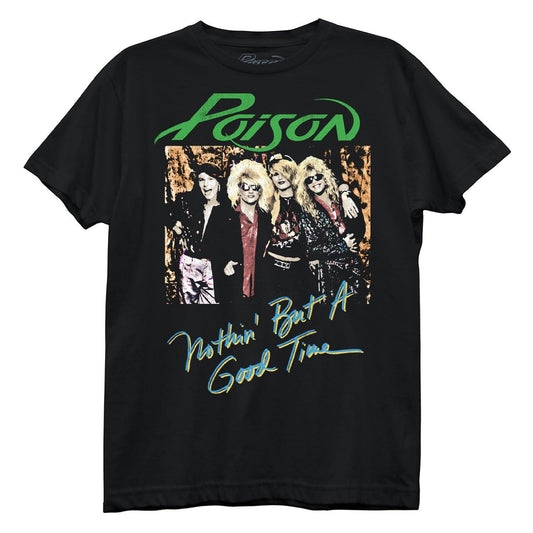 Poison Nuthin But A Good Time Boyfriend Tee - Poison