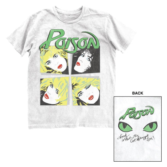 Poison Cats Vintage T-Shirt - Dirty Cotton Scoundrels