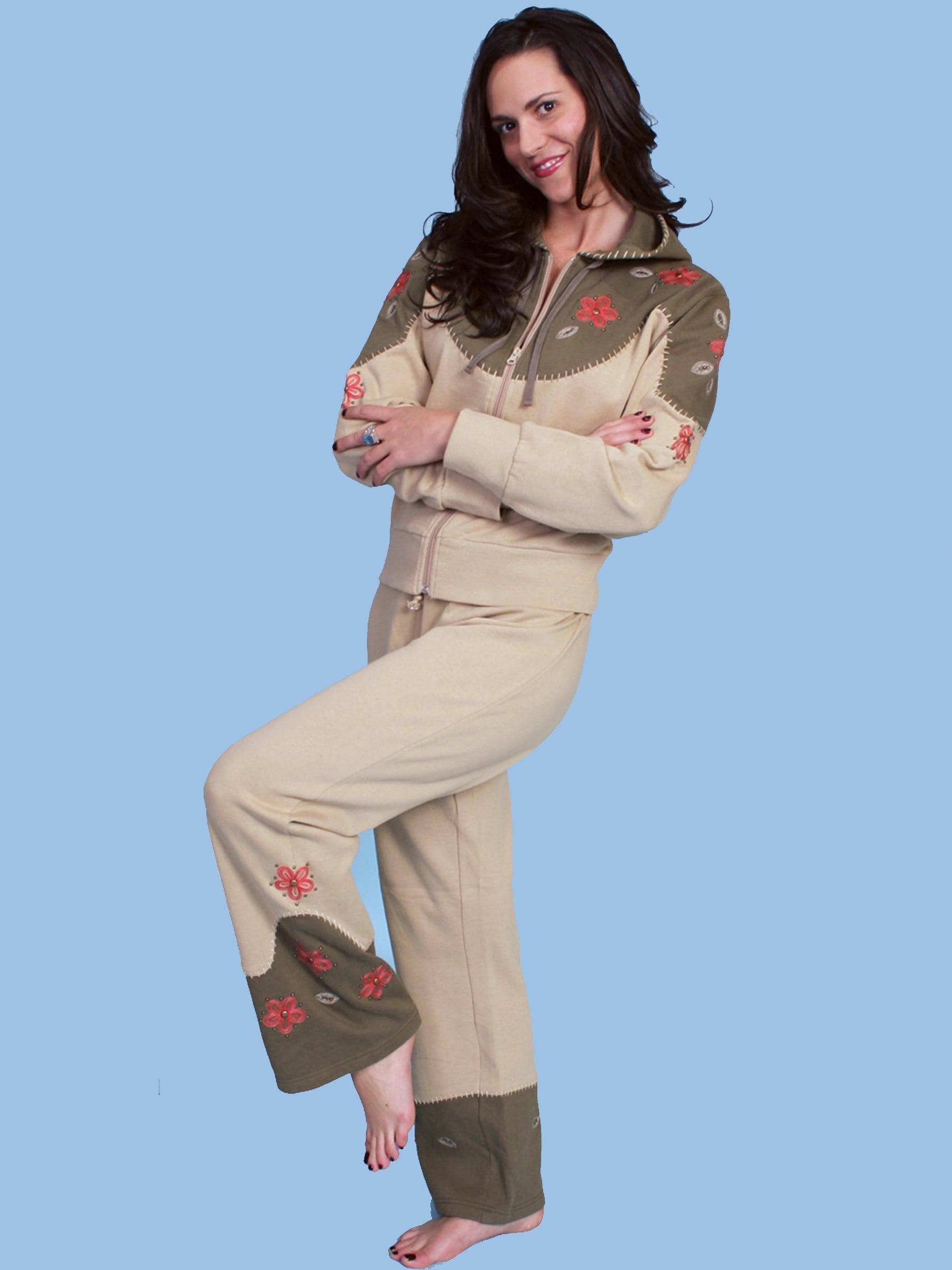 Scully KHAKI TWO-TONE BOTTOM - Scully Leather