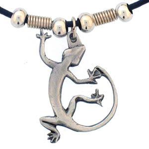 Lizard Adjustable Cord Necklace - Flyclothing LLC