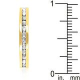 Stylish Stackables Clear Crystal Gold Ring - JGI - Flyclothing LLC