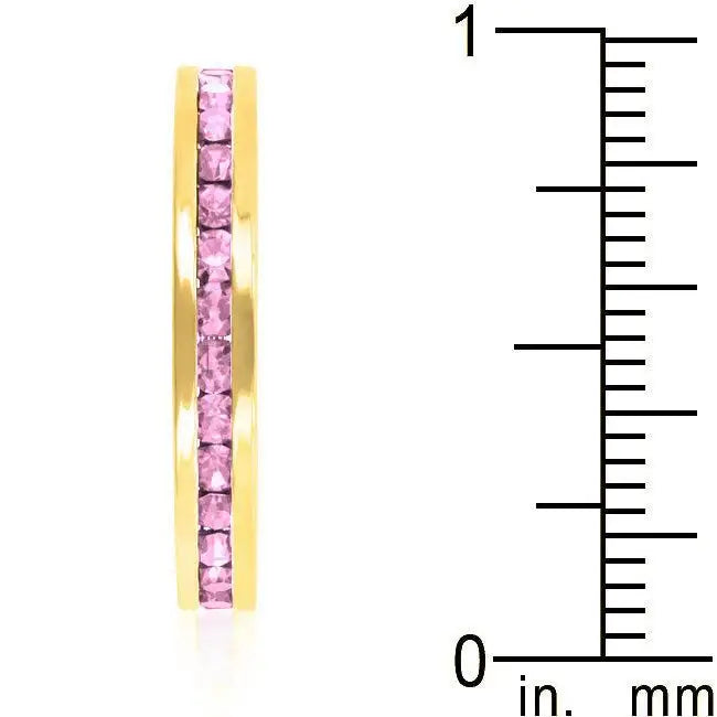 Stylish Stackables Pink Gold Ring - JGI - Flyclothing LLC