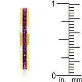 Stylish Stackables with Purple Crystal Ring - JGI - Flyclothing LLC