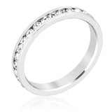 Stylish Stackables Clear Crystal Crystal Ring - JGI - Flyclothing LLC