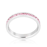 Stylish Stackables Pink Crystal Ring - JGI - Flyclothing LLC