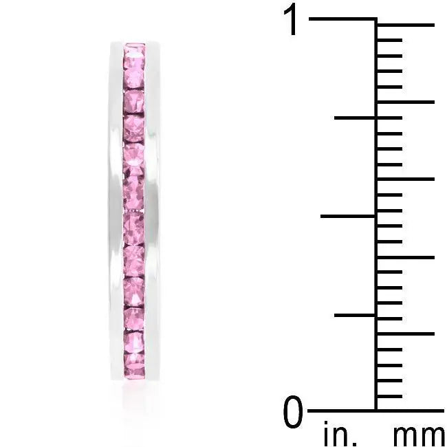 Stylish Stackables Pink Crystal Ring - JGI - Flyclothing LLC