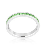 Stylish Stackables Peridot Crystal Ring - JGI - Flyclothing LLC