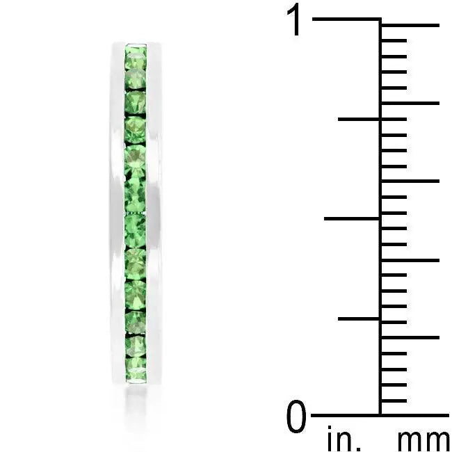 Stylish Stackables Peridot Crystal Ring - JGI - Flyclothing LLC