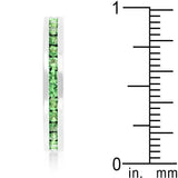 Stylish Stackables Peridot Crystal Ring - JGI - Flyclothing LLC