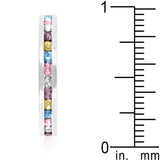 Stylish Stackables Mixed Crystal Ring - JGI - Flyclothing LLC