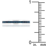 Stylish Stackables with Montana Blue Crystal Ring - JGI - Flyclothing LLC