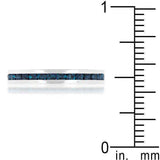 Stylish Stackables with Montana Blue Crystal Ring - JGI - Flyclothing LLC