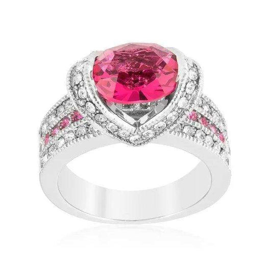 Ovaline Pink Ring - JGI - Flyclothing LLC
