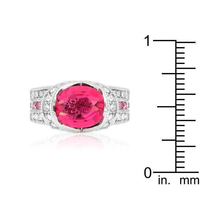 Ovaline Pink Ring - JGI - Flyclothing LLC
