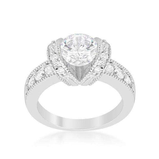 Tension Set Engagement Ring - JGI - Flyclothing LLC