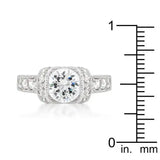 Tension Set Engagement Ring - JGI - Flyclothing LLC