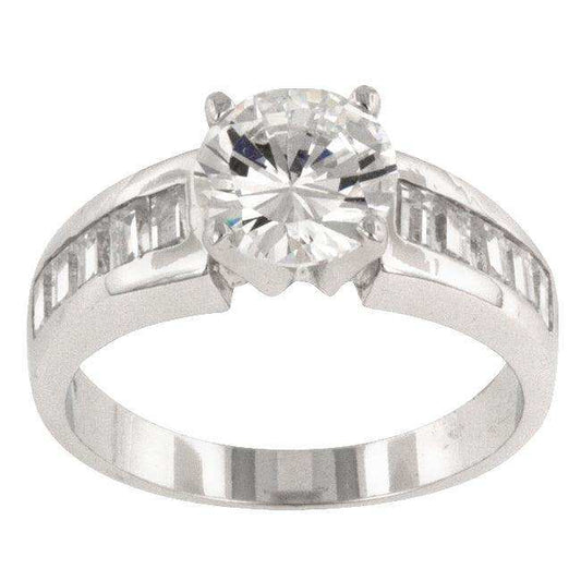 Antoinette Silver Engagement Ring - JGI - Flyclothing LLC