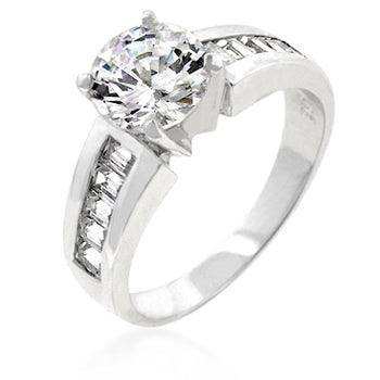 Antoinette Engagement Silver Ring - JGI - Flyclothing LLC