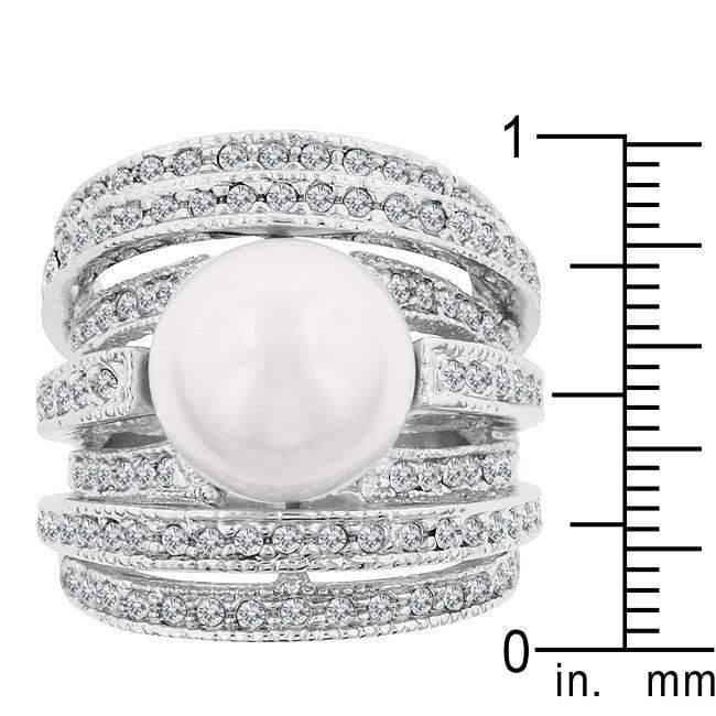 Right-Hand Pearl Ring - JGI - Flyclothing LLC