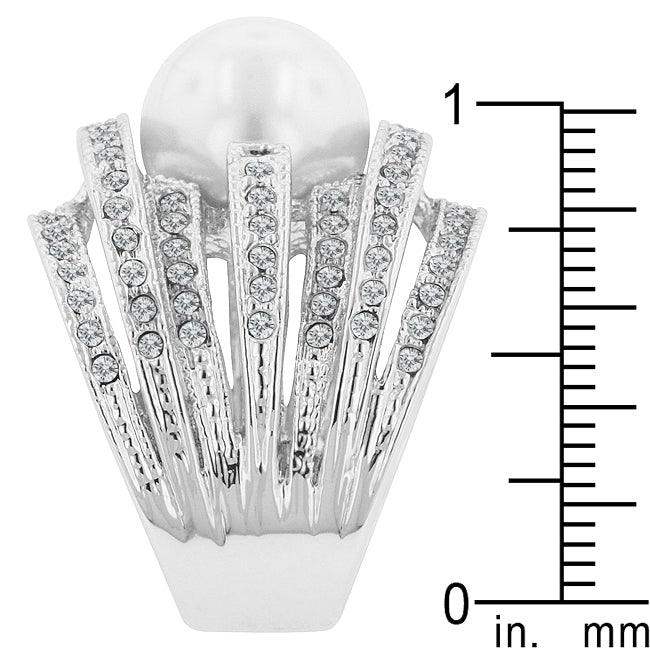 Right-Hand Pearl Ring - JGI - Flyclothing LLC