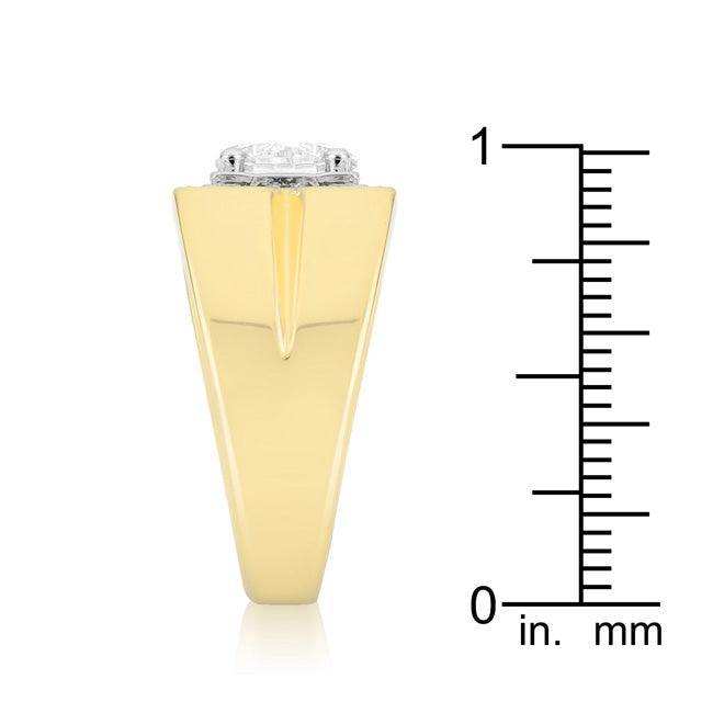 Golden Star Mens Ring - JGI - Flyclothing LLC