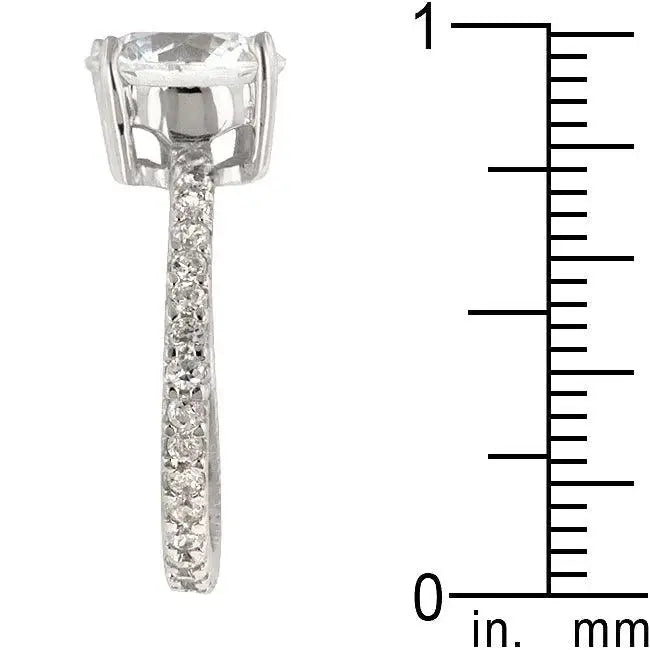 Queen Anne Clear Ring - JGI - Flyclothing LLC